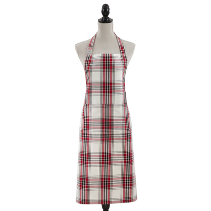 Plaid Apron (Various Colors) | Saro Lifestyle