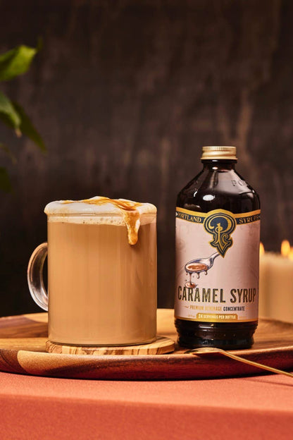 Coffee Syrups Gift Set - Vanilla, Hazelnut, Caramel | Portland Syrups