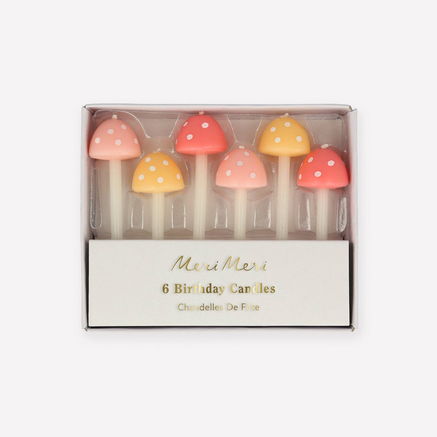 Mushroom Birthday Candles | Meri Meri