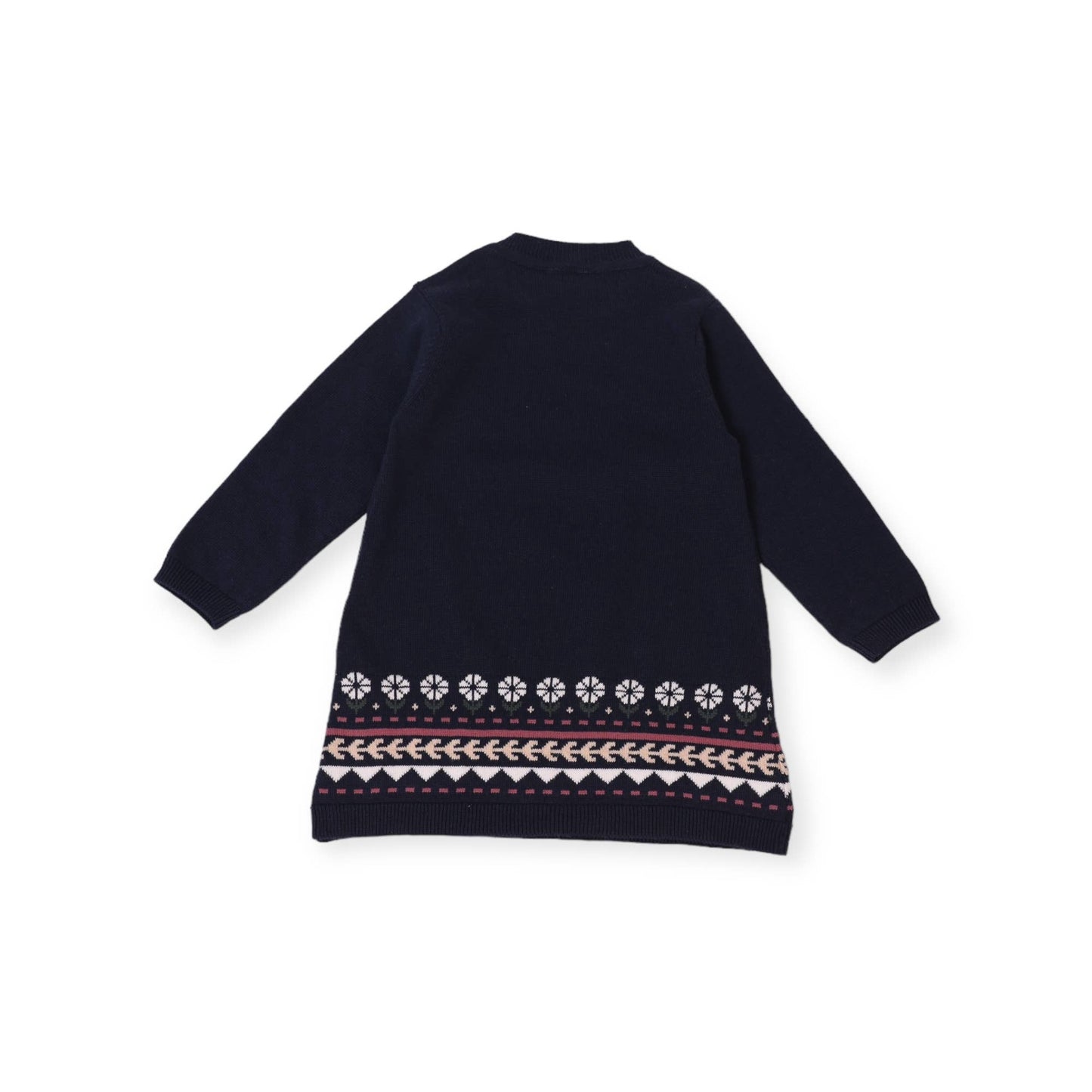 Fair Isle Organic Sweater Dress | Viverano Organics
