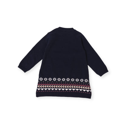 Fair Isle Organic Sweater Dress | Viverano Organics