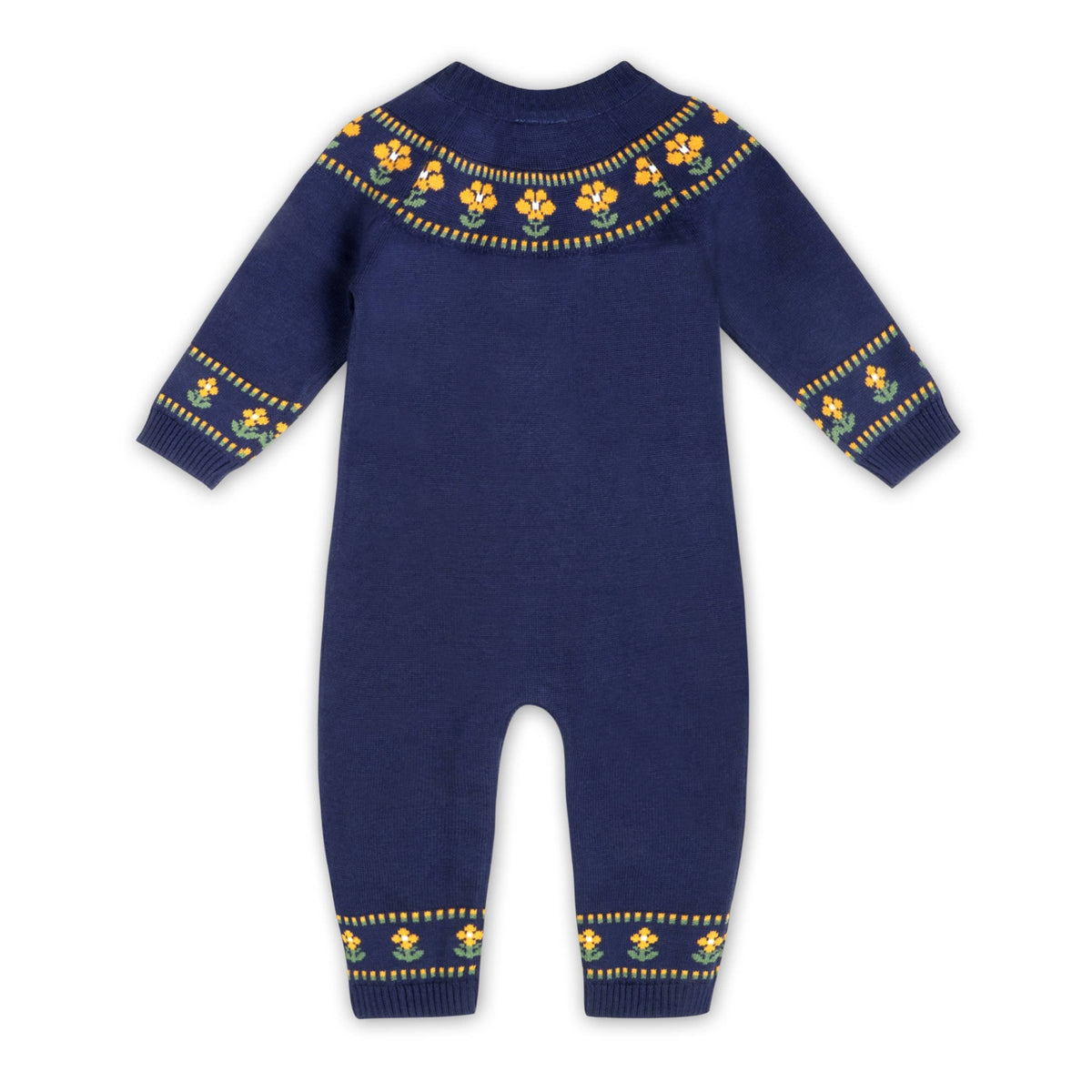 Floral Fair Isle Jumpsuit | Viverano Organics