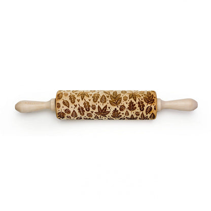 Autumn Leaves Embossing Rolling Pin | Boon Homeware
