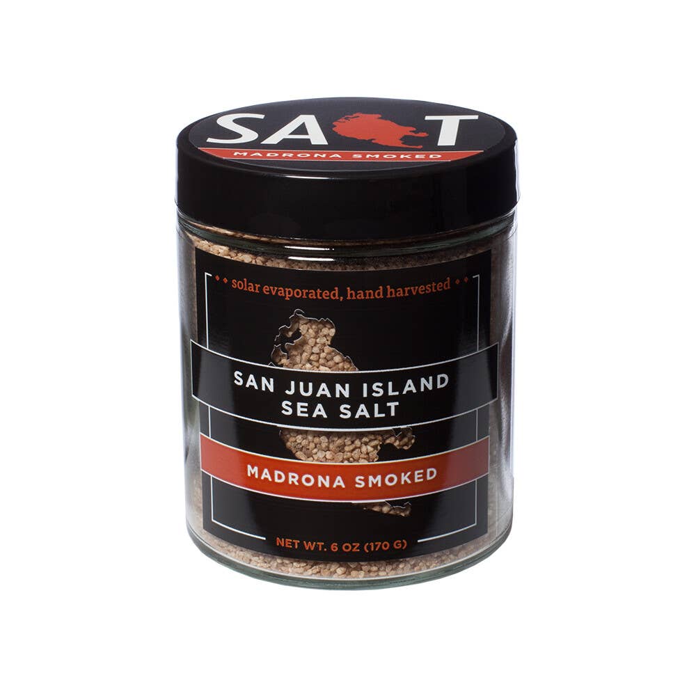 Madrona Smoked Sea Salt | San Juan Island Sea Salt
