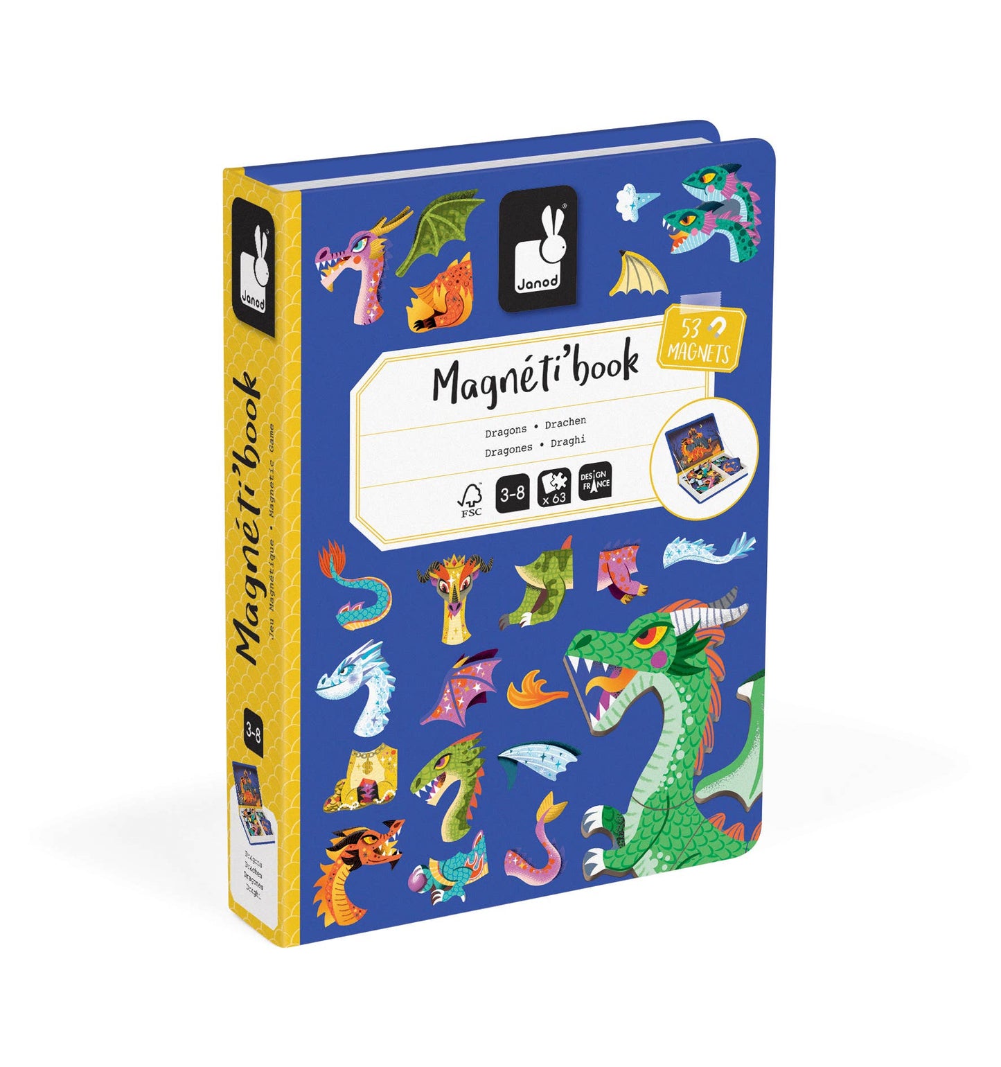 Magneti'book - Dragons | Janod
