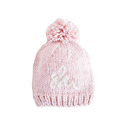 Pink Pom Ski Hat | Figgy Friends