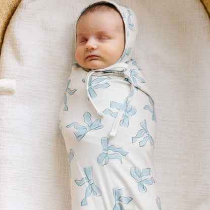 Daphne Knit Swaddle Blanket | Copper Pearl