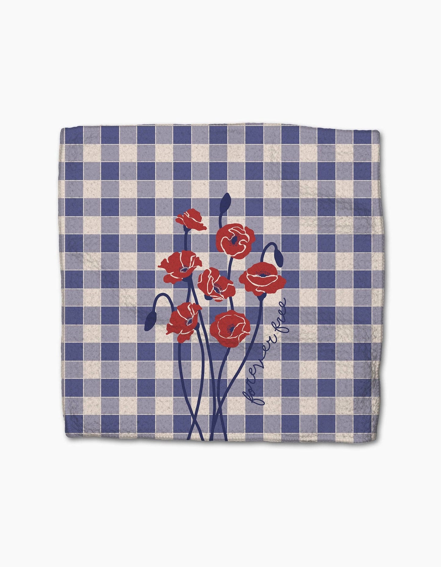 Forever Free Poppies Dishcloth Set | Geometry