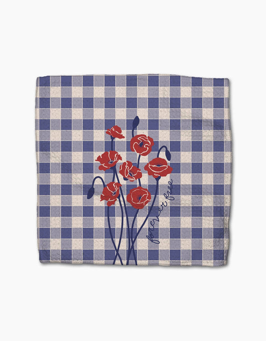 Forever Free Poppies Dishcloth Set | Geometry
