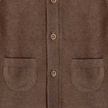 Classic Pocket & Button Chunky Knit Jumpsuit | Viverano Organics