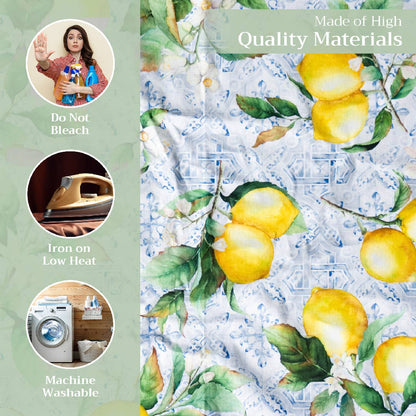 Citrus Cloth Napkins- Set Of 4 | Maison d'Hermine