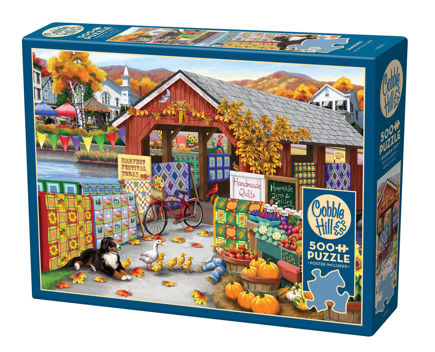 Harvest Festival - 500pc Puzzle | Cobble Hill Puzzles