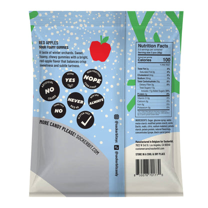 Fizzy Frosted Apples | Sockerbit