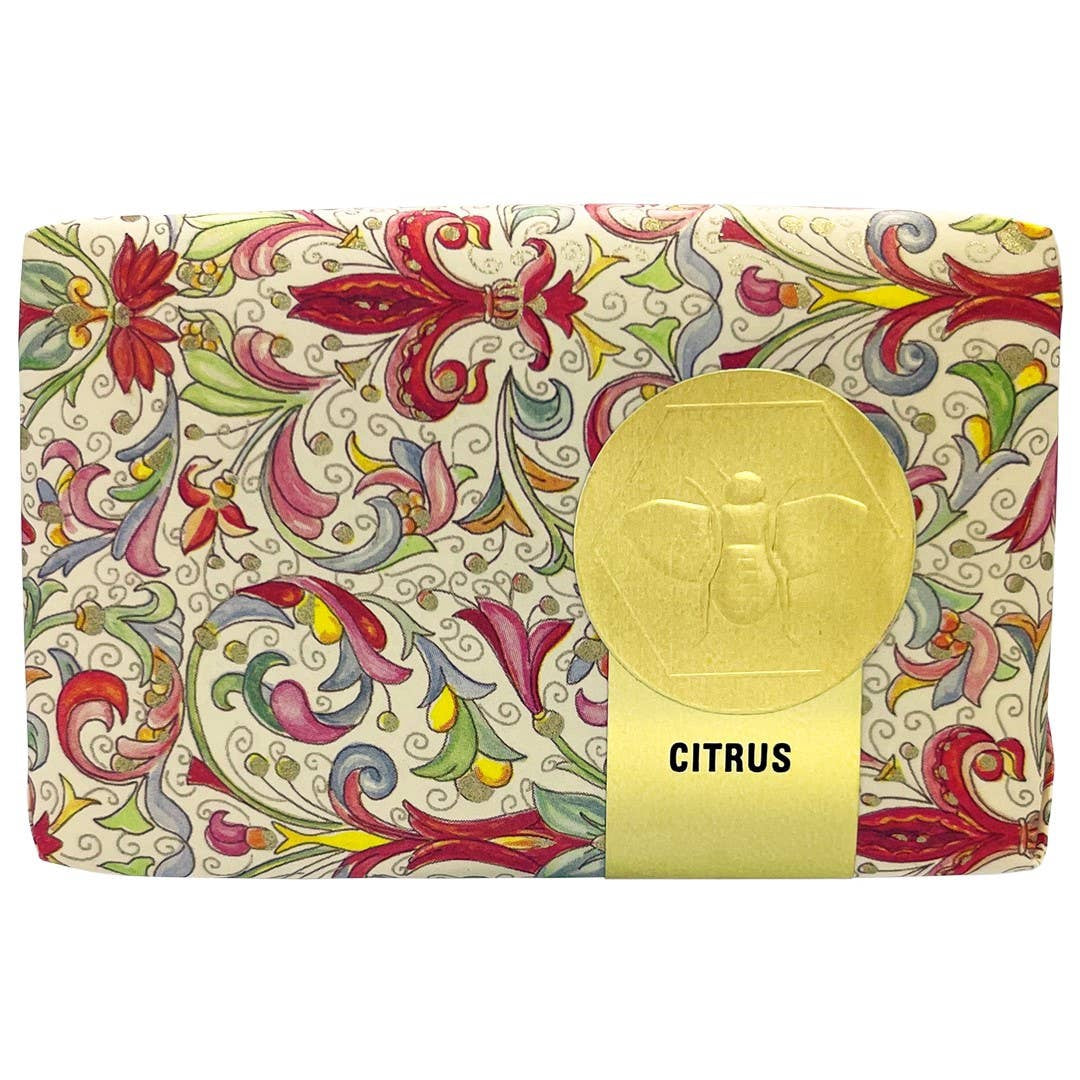 Florentine Paper Wrapped Soap | Honey House Naturals