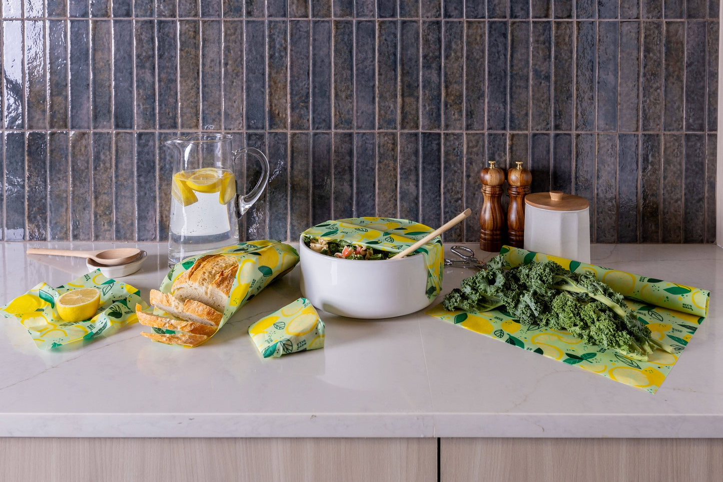 Fresh Squeeze Print Reusable Bread Wrap | Bee's Wrap