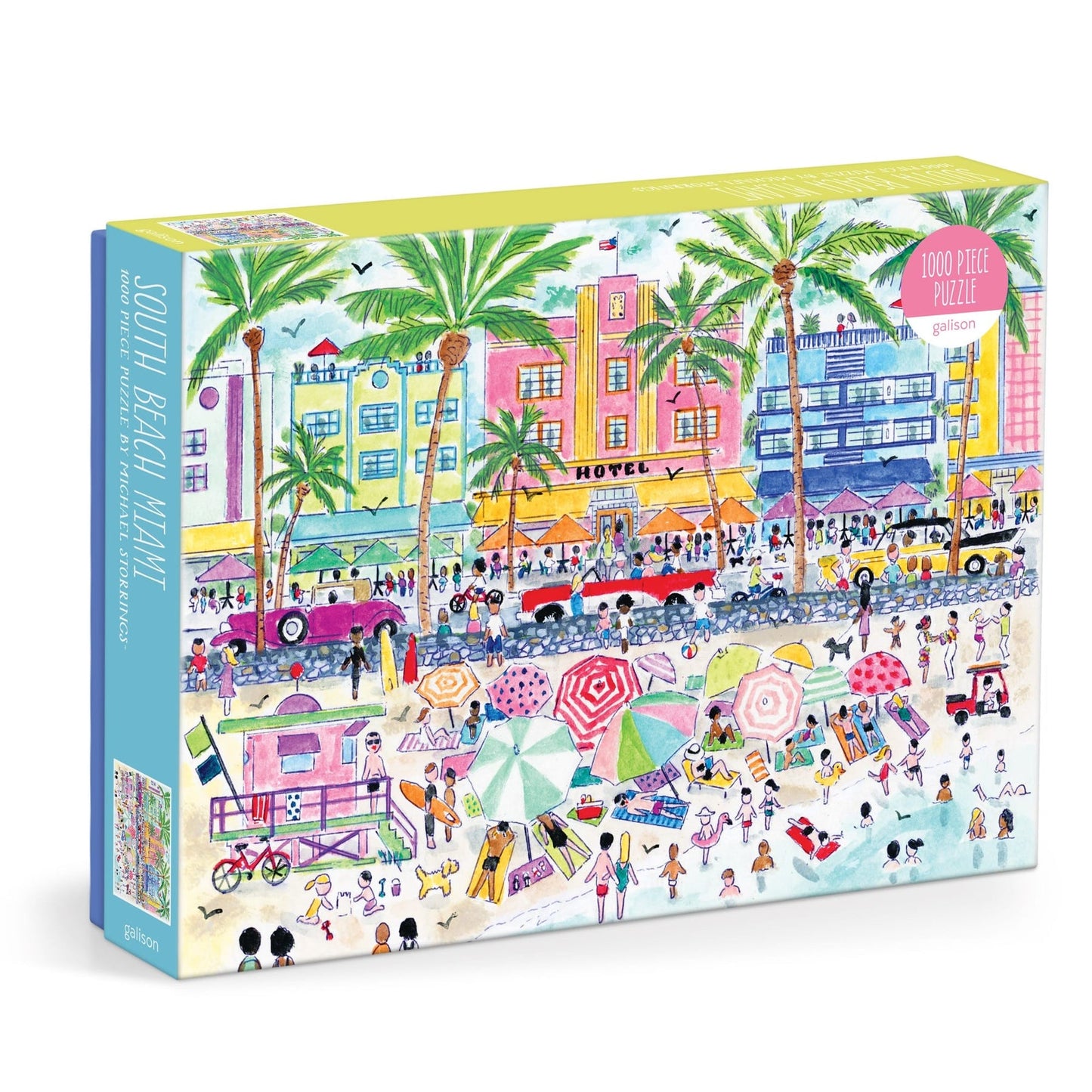 South Beach Miami 1000 pc Puzzle | Galison
