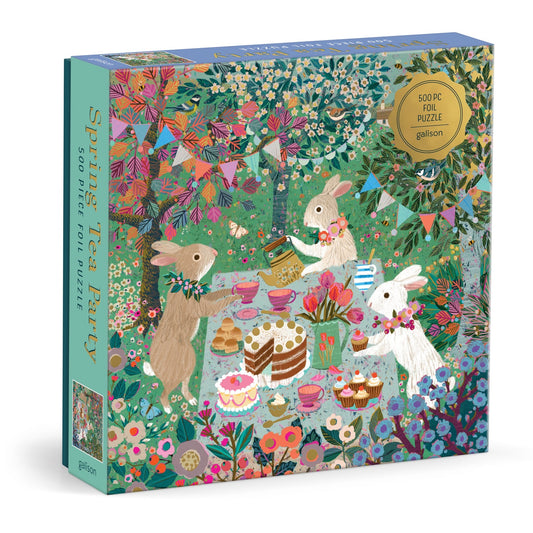 Spring Tea Party 500 pc Puzzle | Galison