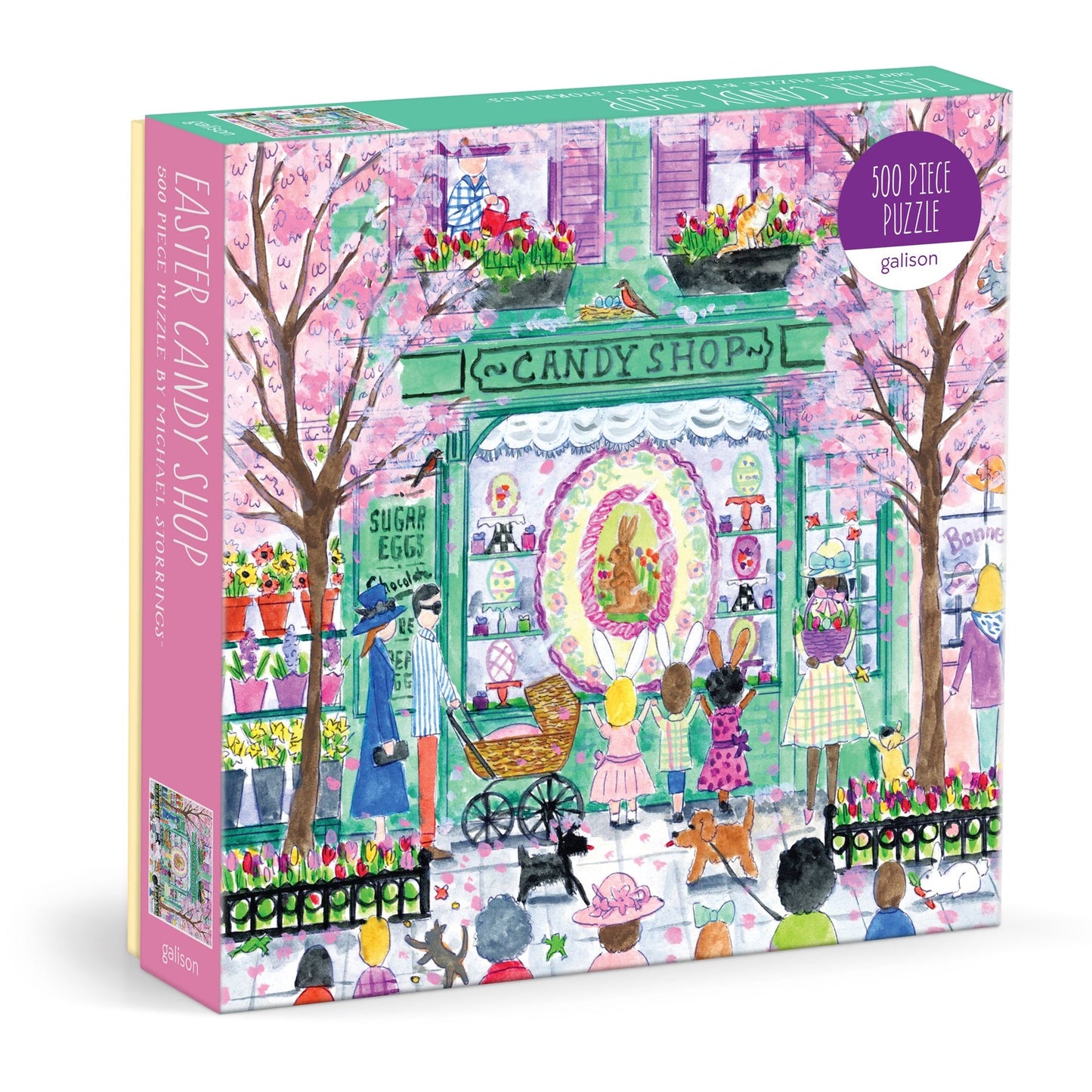 Easter Candy Shop 500 pc Puzzle | Michael Storrings