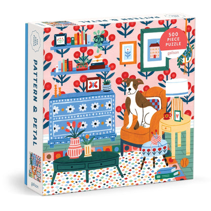 Pattern & Petal 500 pc Puzzle | Galison