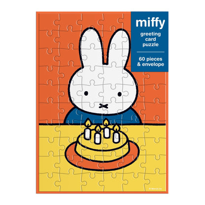 Miffy Birthday Greeting Card Puzzle | Galison