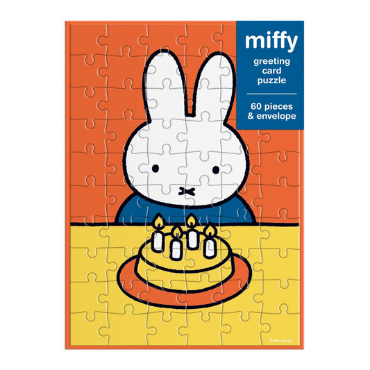 Miffy Birthday Greeting Card Puzzle | Galison