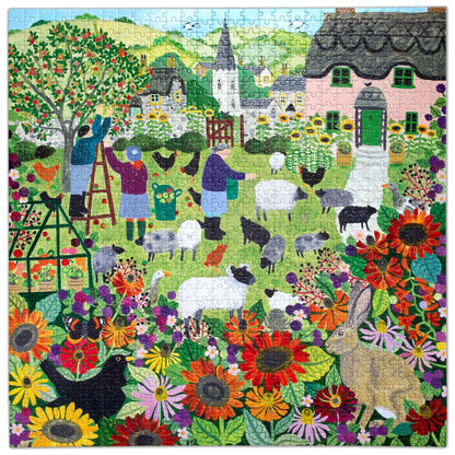 Village Orchards Puzzle (1000 Piece) | Eeboo