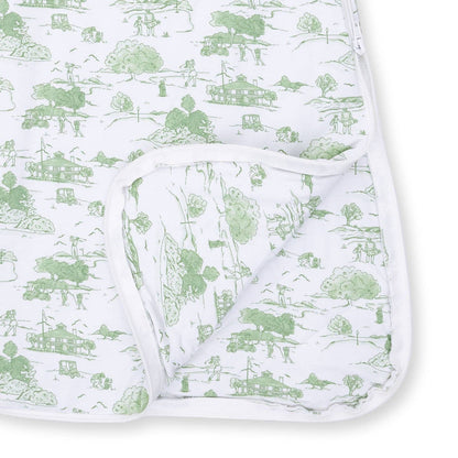 Golf Toile Green Sleep Bag | Angel Dear