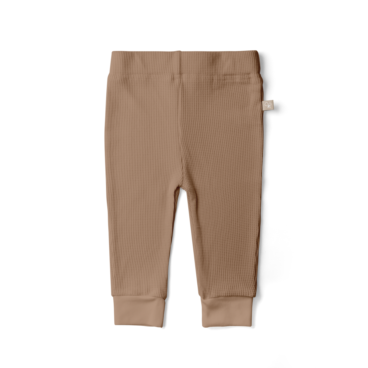 Organic Cotton Thermal Pants - Natural | GoumiKids