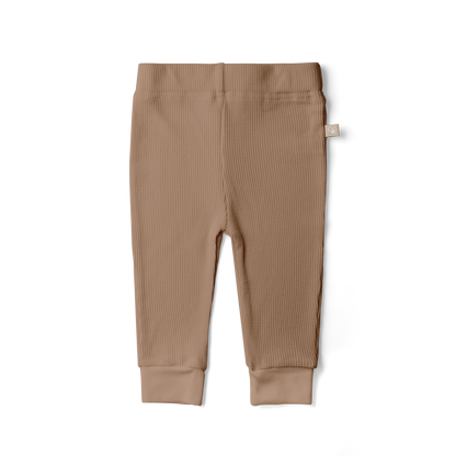 Organic Cotton Thermal Pants - Natural | GoumiKids