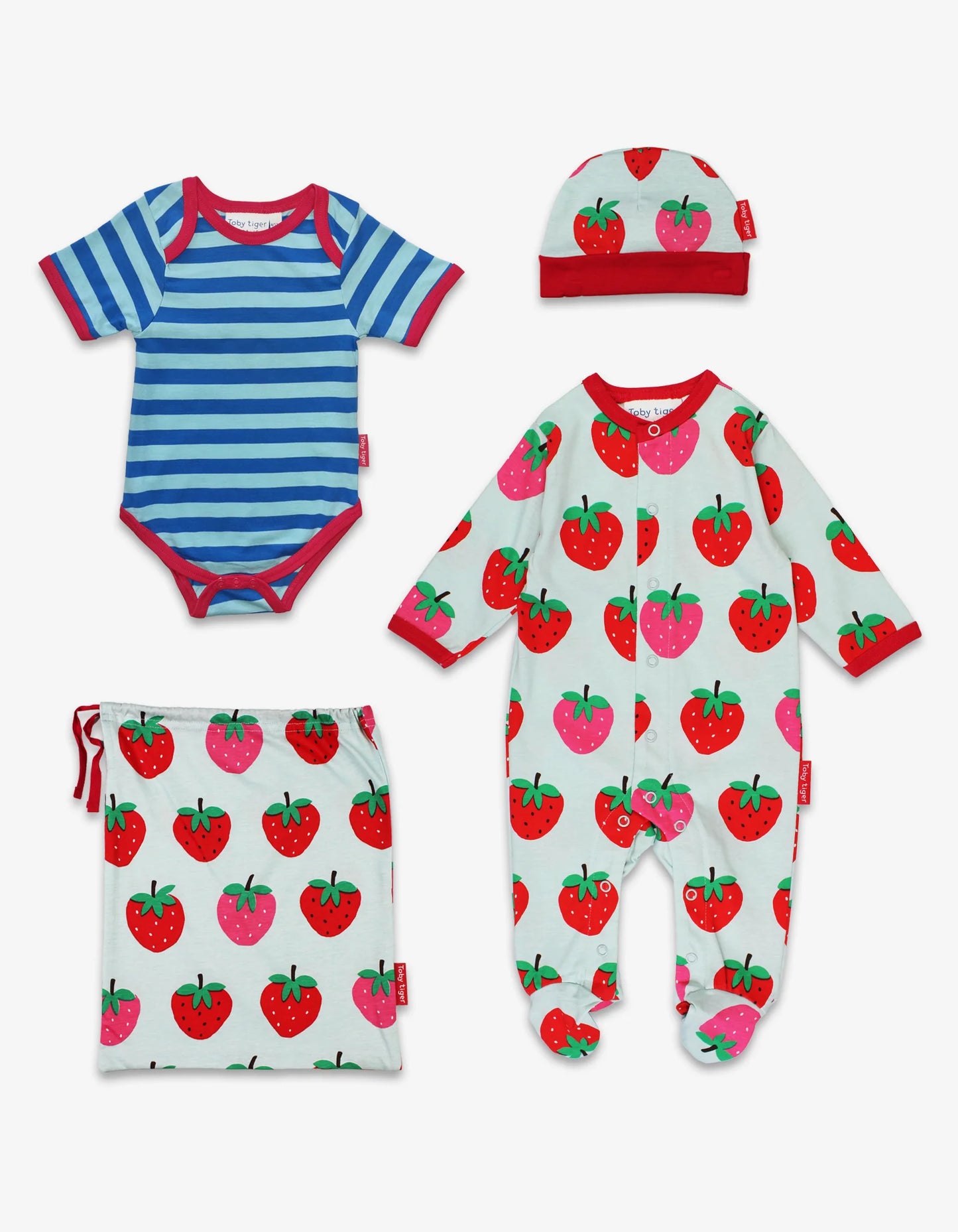 Organic Strawberry Gift Set | Toby Tiger