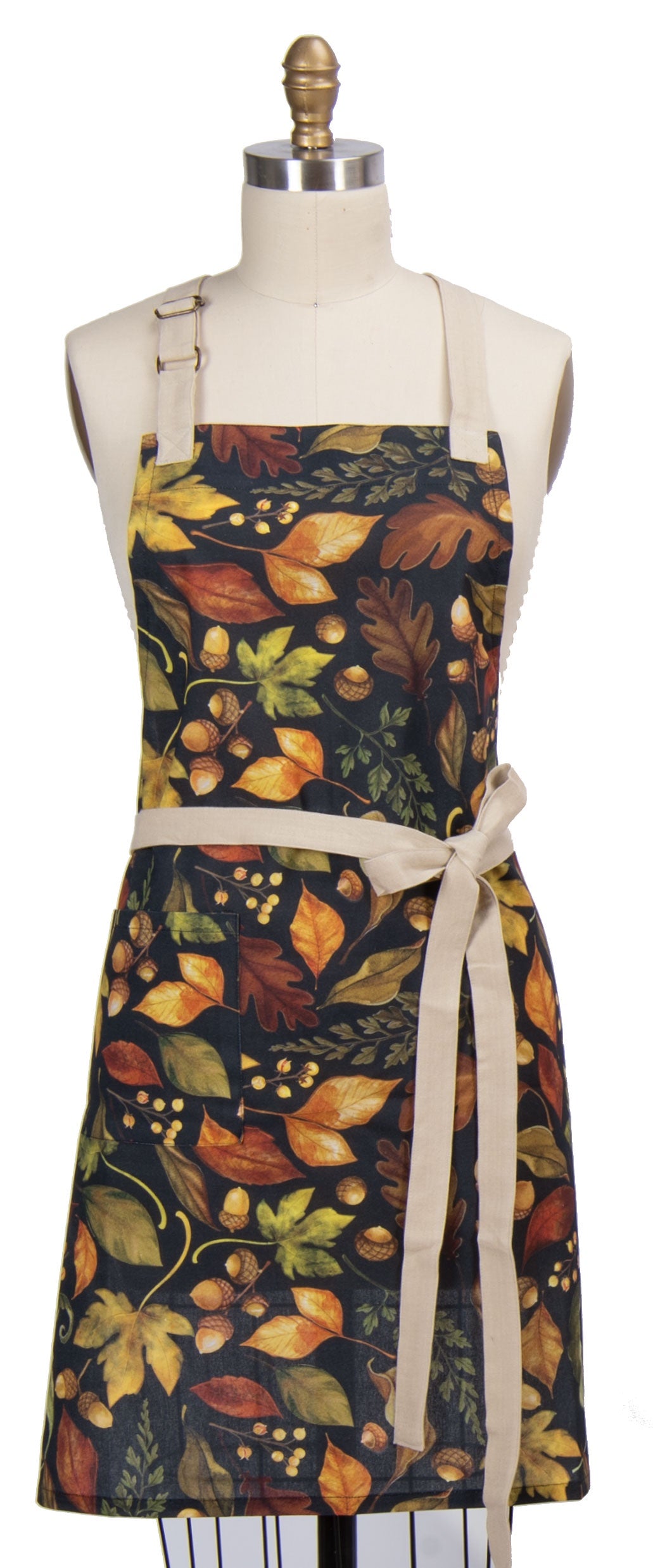Leaves & Acorns Chef Apron | Kay Dee Designs