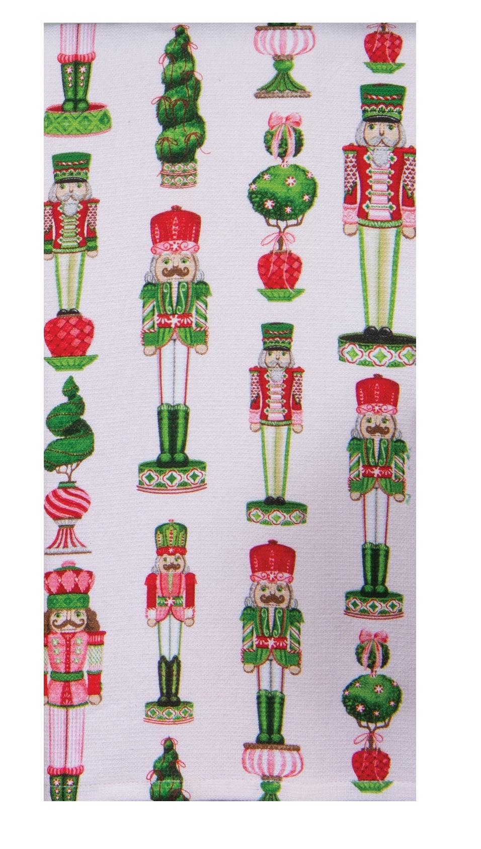 Merry Nutcracker Toss Terry Towel | Kay Dee Designs