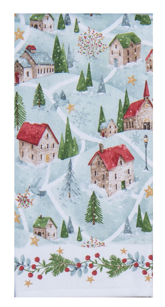 Magical Wonderland Village Towel | Kay Dee Designs