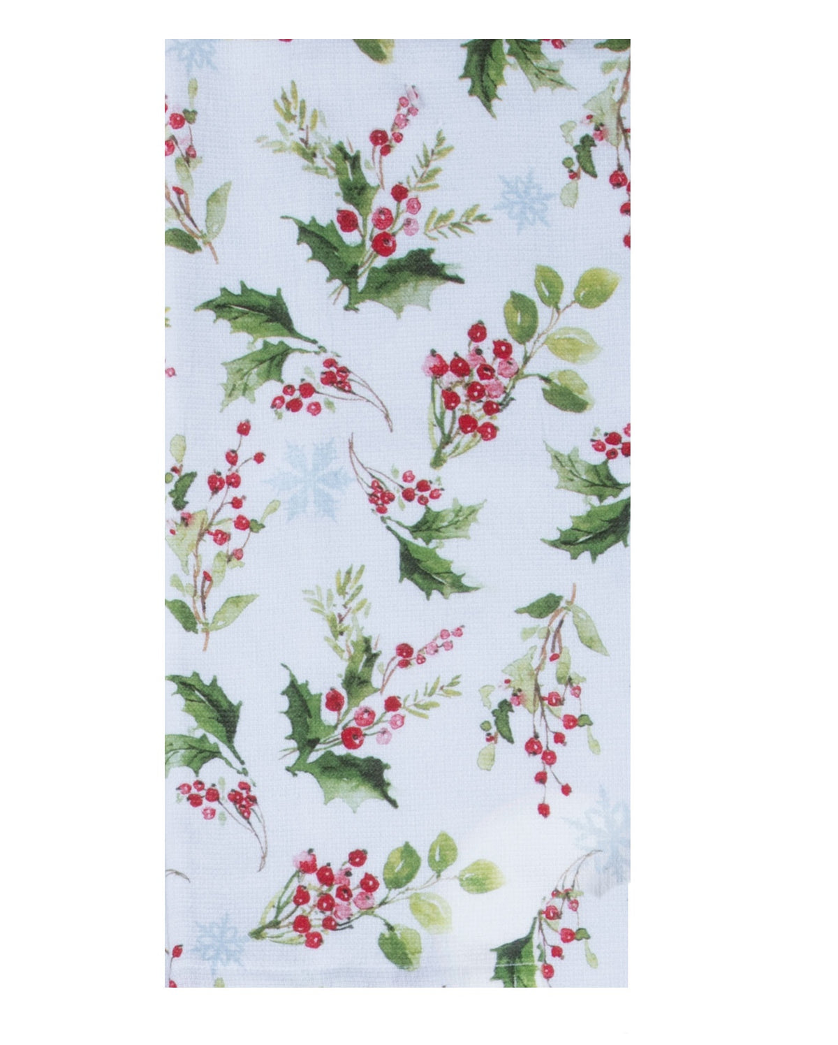 Winterberry Holly Toss Terry Towel | Kay Dee Designs