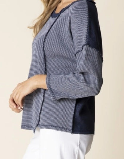 Blush Opposited Attract Inside Out Pullover | Habitat Clothing