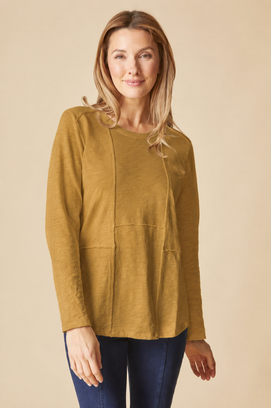 Cotton Pebble Shirttail Tunic | Habitat Clothing