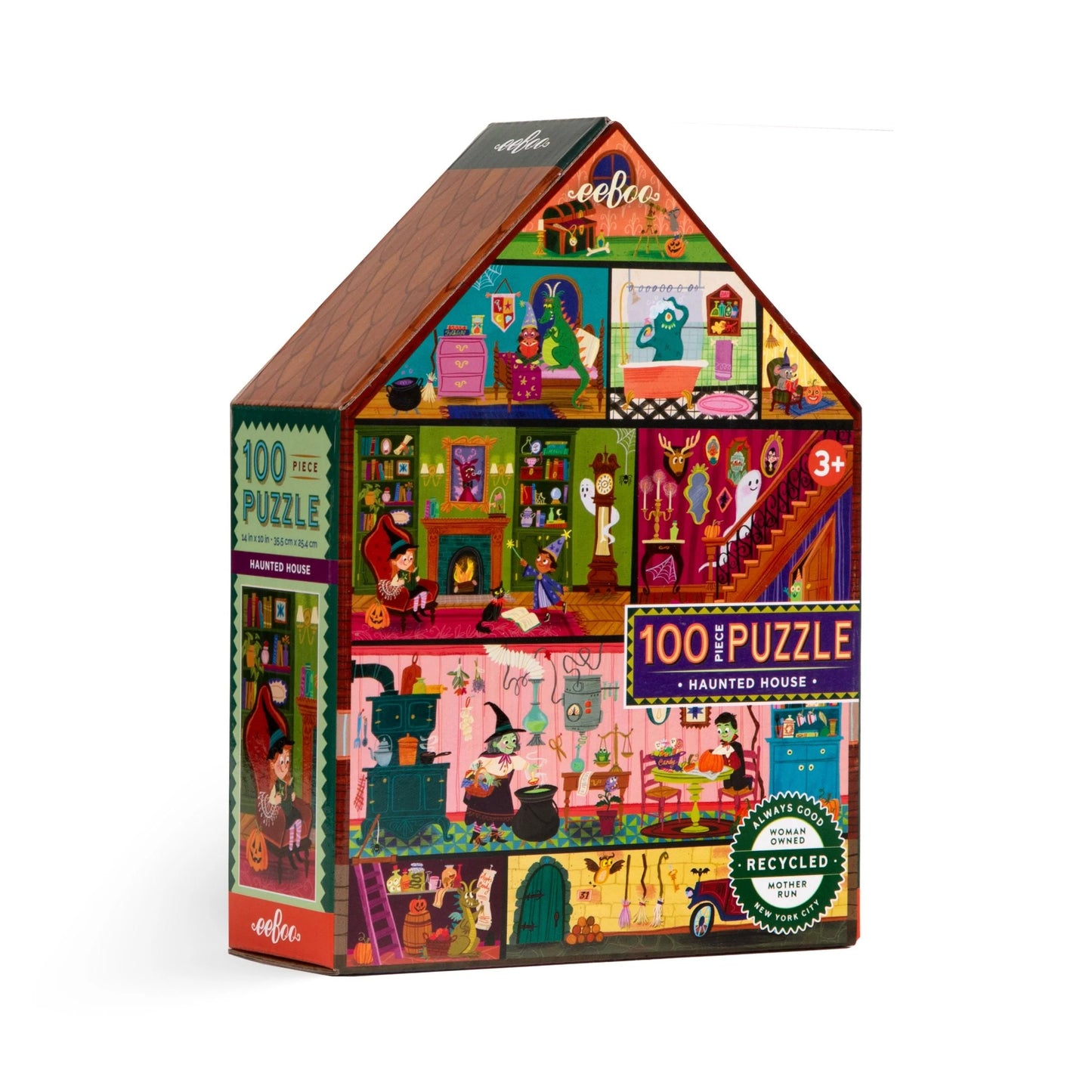 Haunted House Puzzle (100 Piece) | Eeboo