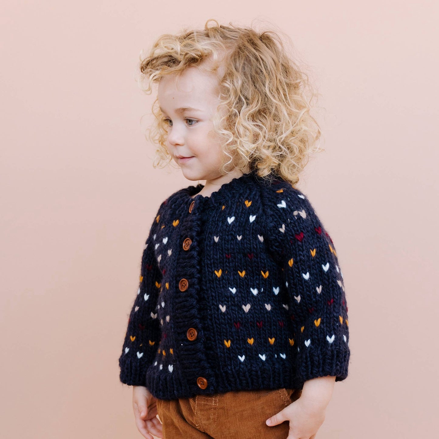 Navy Heart Sawyer Cardigan | The Blueberry Hill