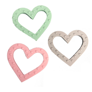 Heart Teether (Various Colors) | D&C Toys