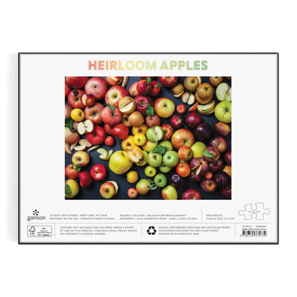 Heirloom Apples Puzzle (1000 Piece) | Galison