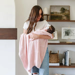 Heirloom Cotton Knit Receiving Blanket (Various Colors) | Saranoni