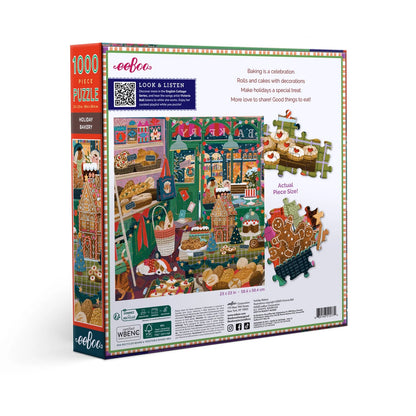 Holiday Bakery Puzzle (1000 Piece) | Eeboo