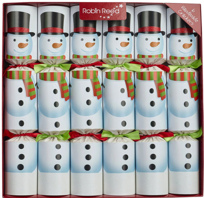 Snowman Racer Christmas Crackers (Wind-up Racers) | Robin Reed
