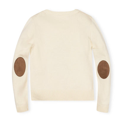 Ivory Organic Horse Intarsia Sweater | Hope & Henry