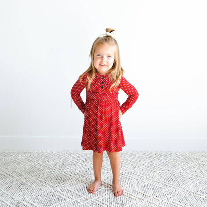 Ivy Red Dot Dress | Gigi & Max