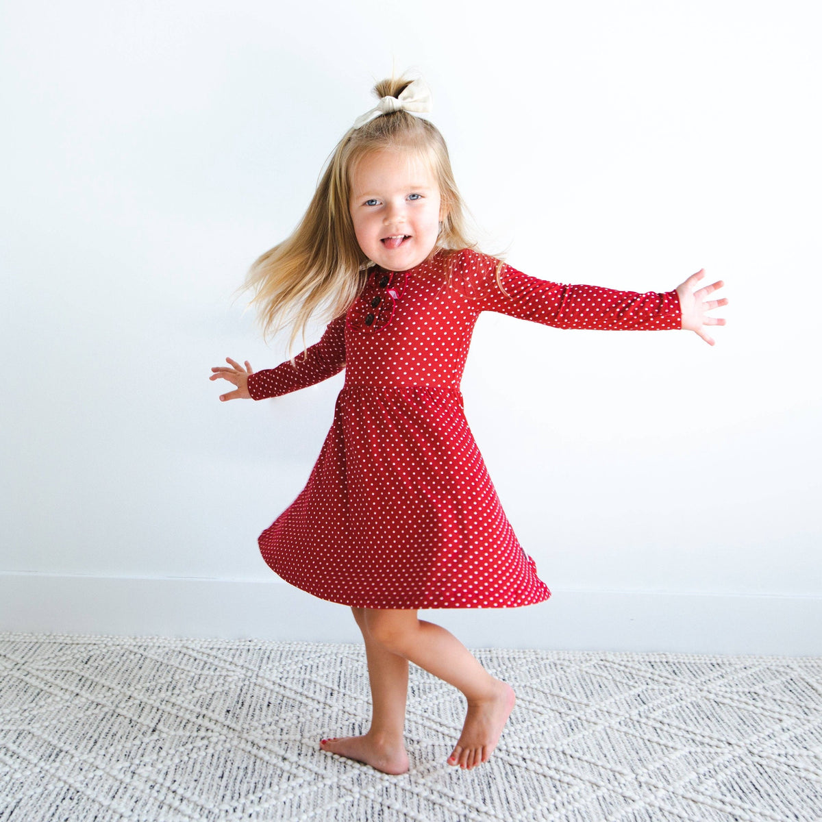 Ivy Red Dot Dress | Gigi & Max