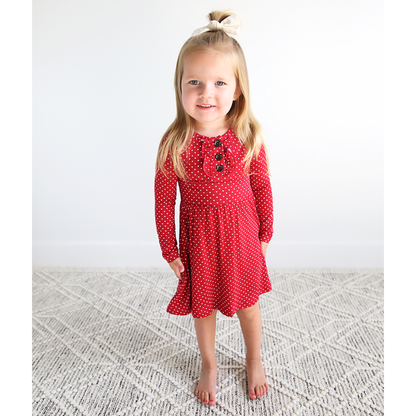 Ivy Red Dot Dress | Gigi & Max