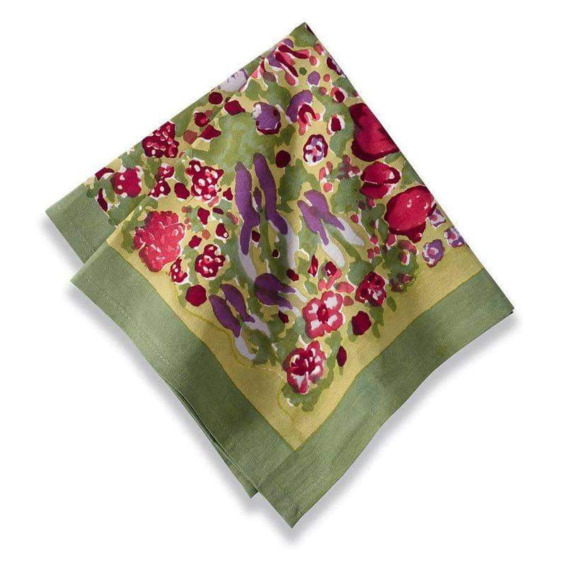 Jardin Green Cloth Napkin | Couleur Nature