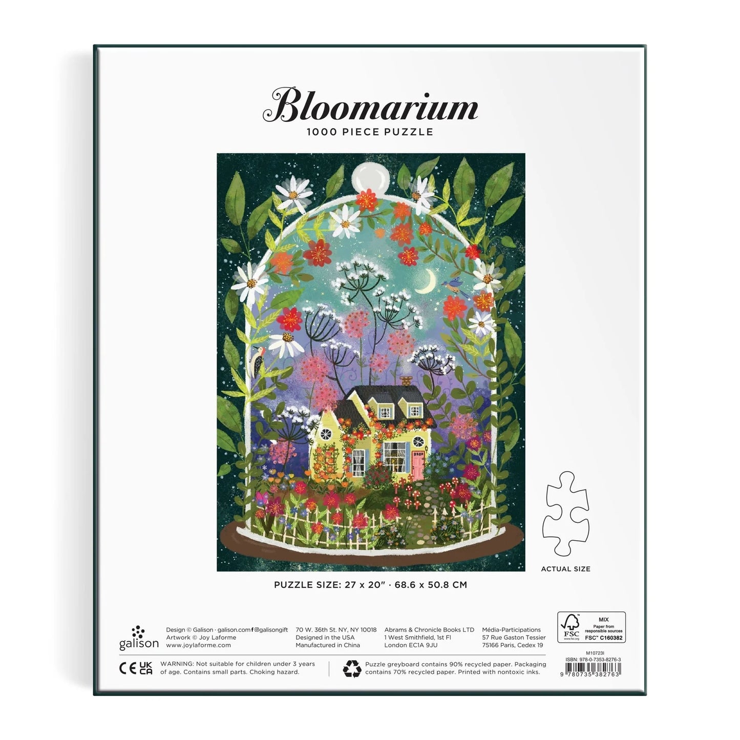 Bloomarium Puzzle (1000 Piece) | Galison