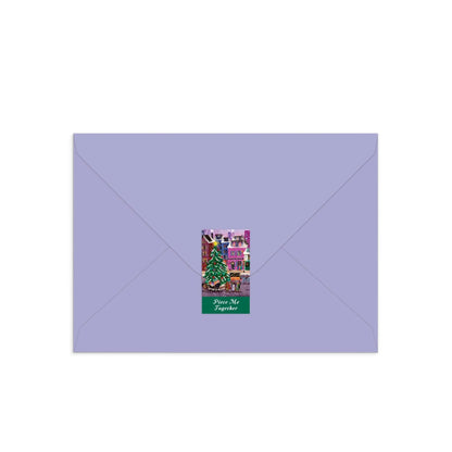 Christmas Square Puzzle Greeting Card | Galison